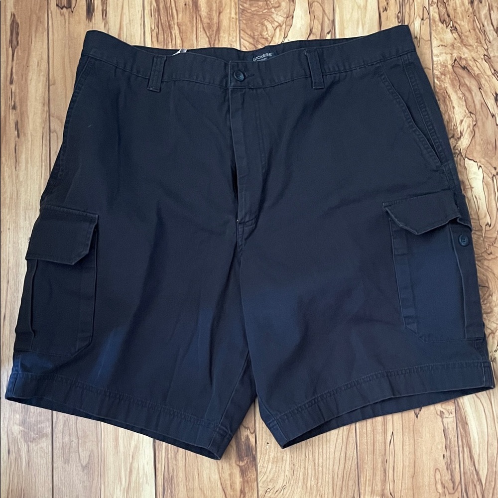 Dockers Men's Dark Blue Cargo Shorts